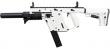 Krytac Kriss Vector "Alpine White" SMG Rifle Mock Suppressor Limited Edition by Krytac